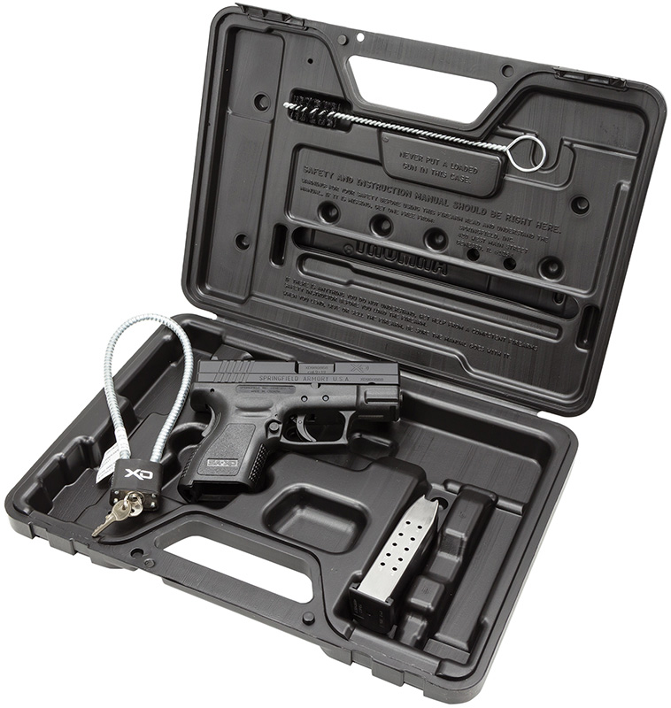 Springfield XD Essential Package (CA Approved) XD9102, 40 S&W, 4