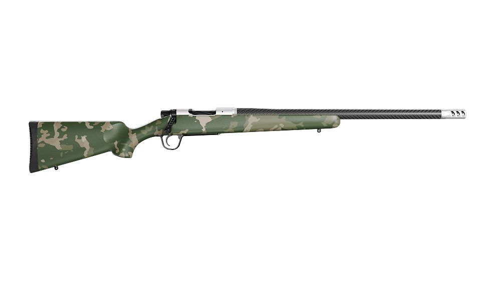 Christensen Ridgeline FFT Titanium Rifle 801-06554-00, 7MM Backcountry, 16.25", Synthetic Canyon Phantom Camo Stock, 3 Rds