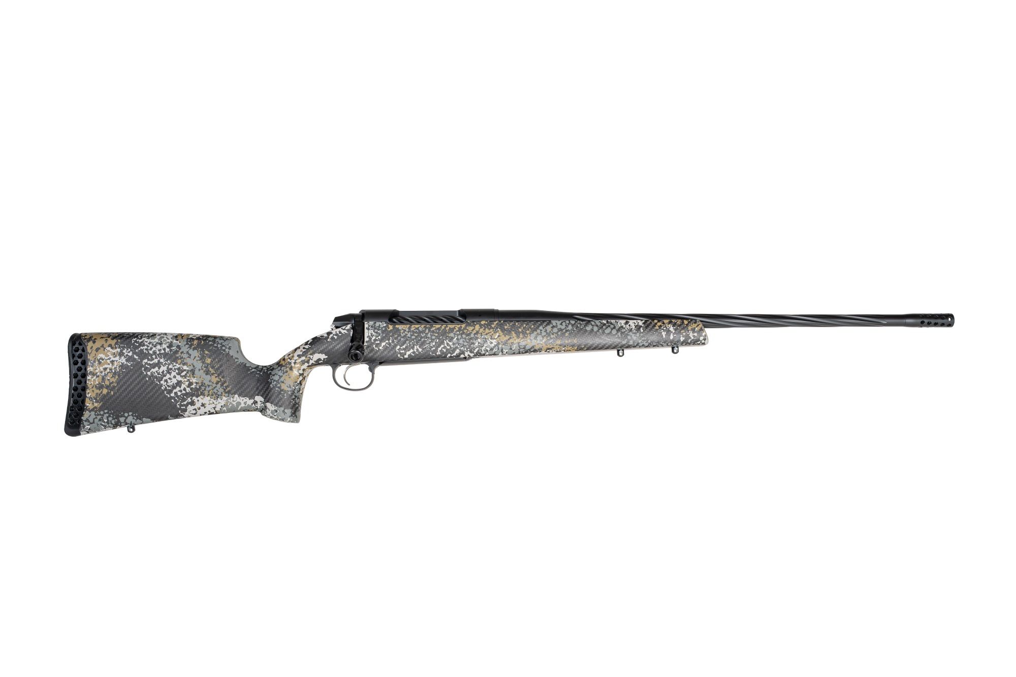 Weatherby 307 Alpine ST Rifle 3WAST300WR6B, 300 Weatherby Mag, 24", Carbon Fiber Peak 44 Bastion Stock, 3 Rds