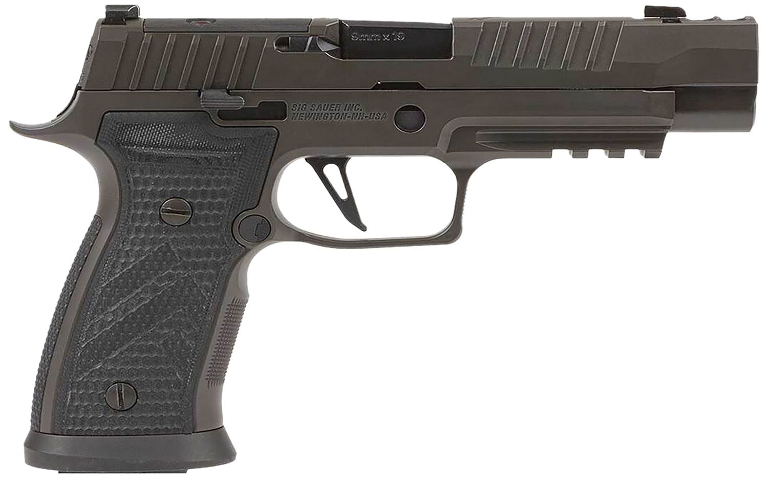 Sigarms P320 AXG Legion Optic Ready Pistol 320AXGF9LEGIONRXX10, 9mm Luger, 3.90in, Legion Gray AXG, Legion Gray Cerakote Finish, 10 Rds
