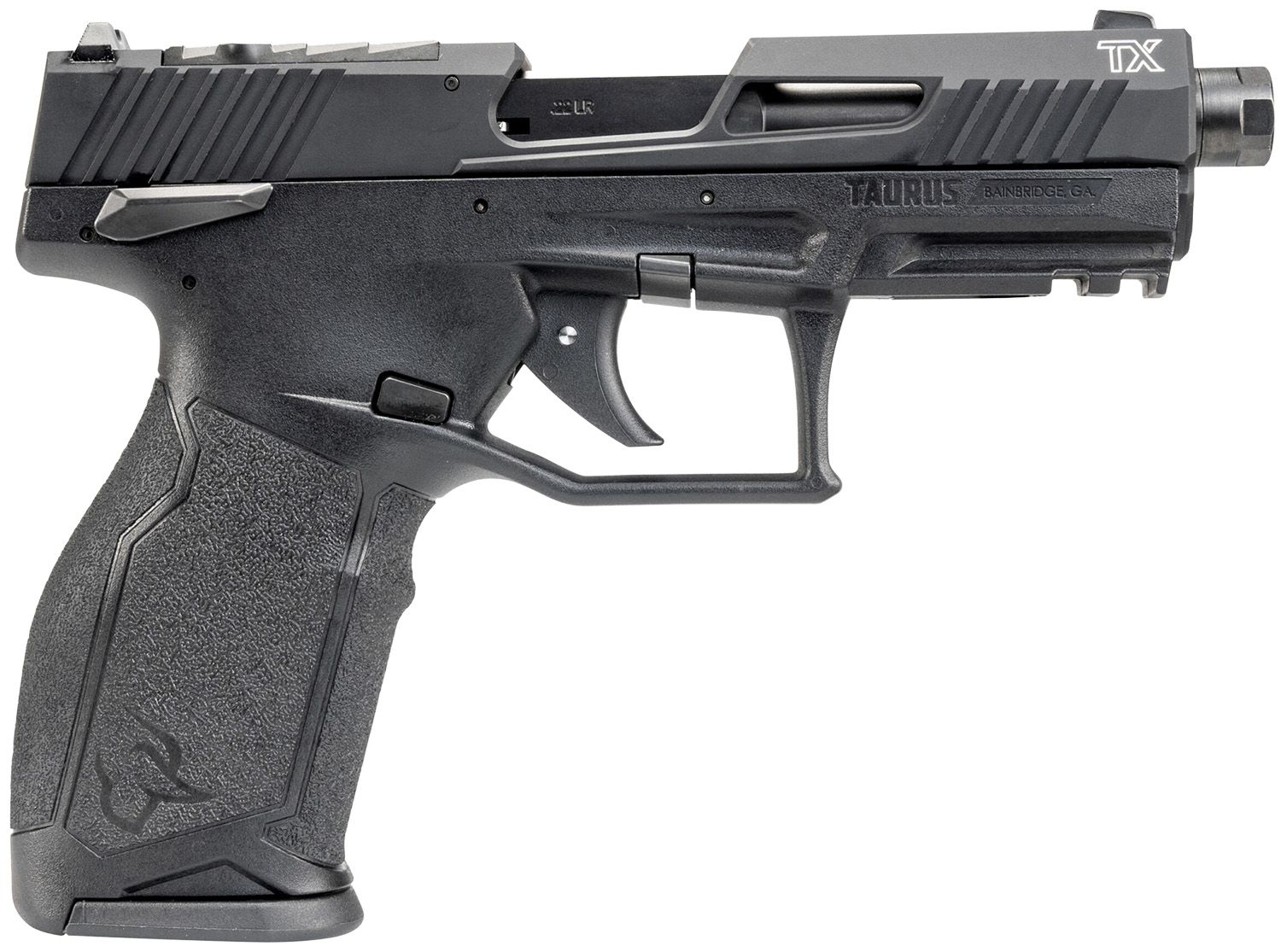 Taurus TX22 T.O.R.O Gen 2 Optic Ready Pistol 1-2TX22P141-10, 22 LR, 4.10in, Black Finish, 10 Rds