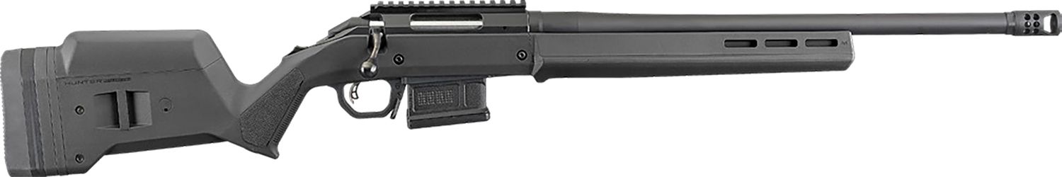 Ruger American Hunter Bolt Action Rifle 26930, 6.5 Creedmoor, 20", Adj. Magpul Hunter Stock, Black Finish, 5+1