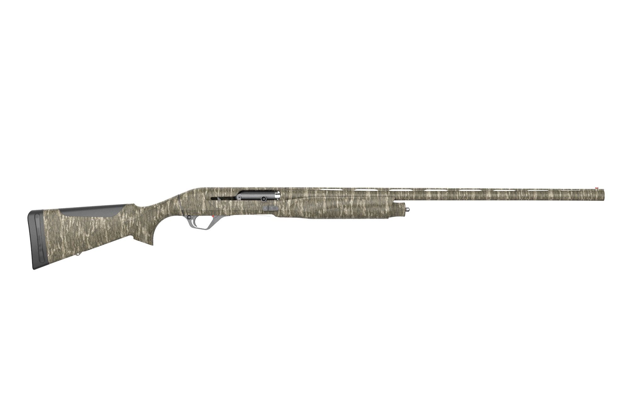 Retay USA ACE Extra Black Semi-Auto Shotgun C-ACEMBL-26, 28 Gauge, 26", 3" Chmbr, Mossy Oak Bottomland Camo Stock, 3 Rds