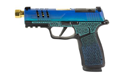 Sig Sauer P365 Macro Galactic June Bug, Semi-Auto Pistol, 365XCA9GJBGOLDSCT, 9mm, 4.3 in, Galactic June Bug Cerakote Finish, Threaded, Optic Ready, 17 Rds