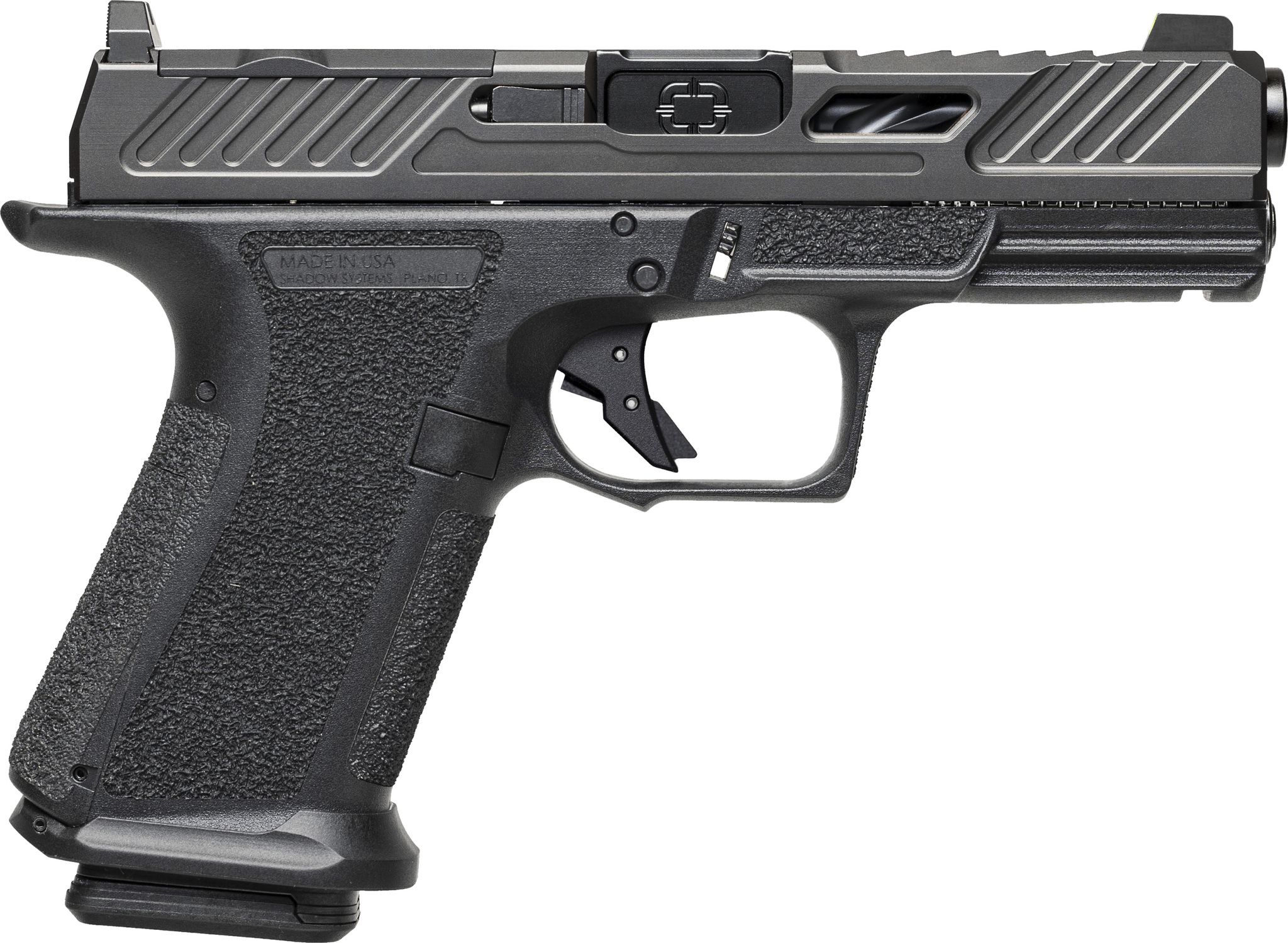 Shadow Systems MR920 Elite Optic Ready Pistol SS-1040-CA, 9mm, 4.5in, Black Frame Grips, 10 Rds