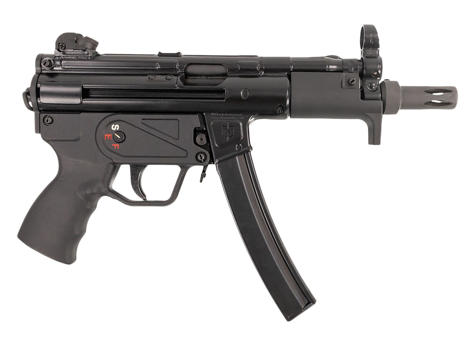 MAC 5K Semi-Auto Pistol 12750005, 9mm, 5.8 in, Black Grip, Black Finish, 30 Rds