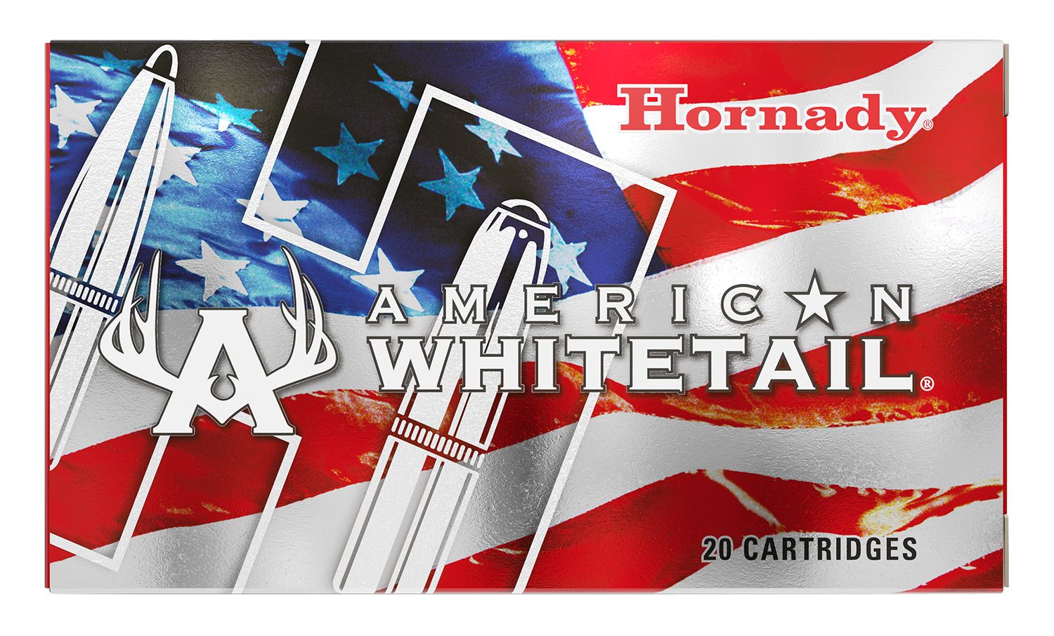 Hornady American Whitetail Rifle Ammunition 82461, 400 Legend, 210 gr,  20 Rd/Bx