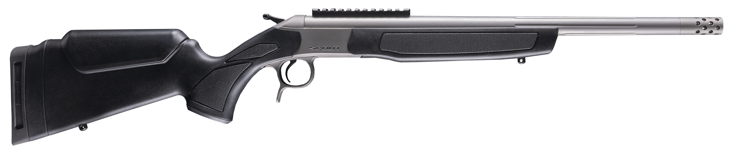CVA  Scout Takedown Single Shot Rifle CR4441S, 400 Legend, 20" Threaded, Adj Comb & LOP Black Stock, 1rd Rds