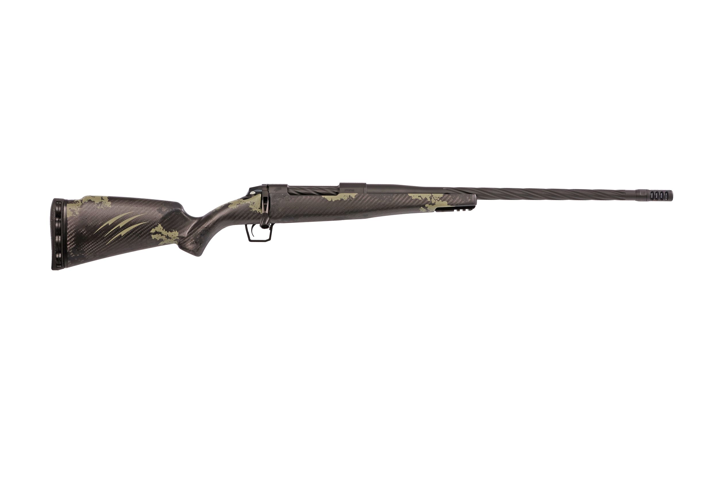 Fierce Twisted Rogue Rifle TWROG7MMBC22BF, 7MM Backcountry, 22" Twisted Flute, Forest Carbon Stock, 3 Rds