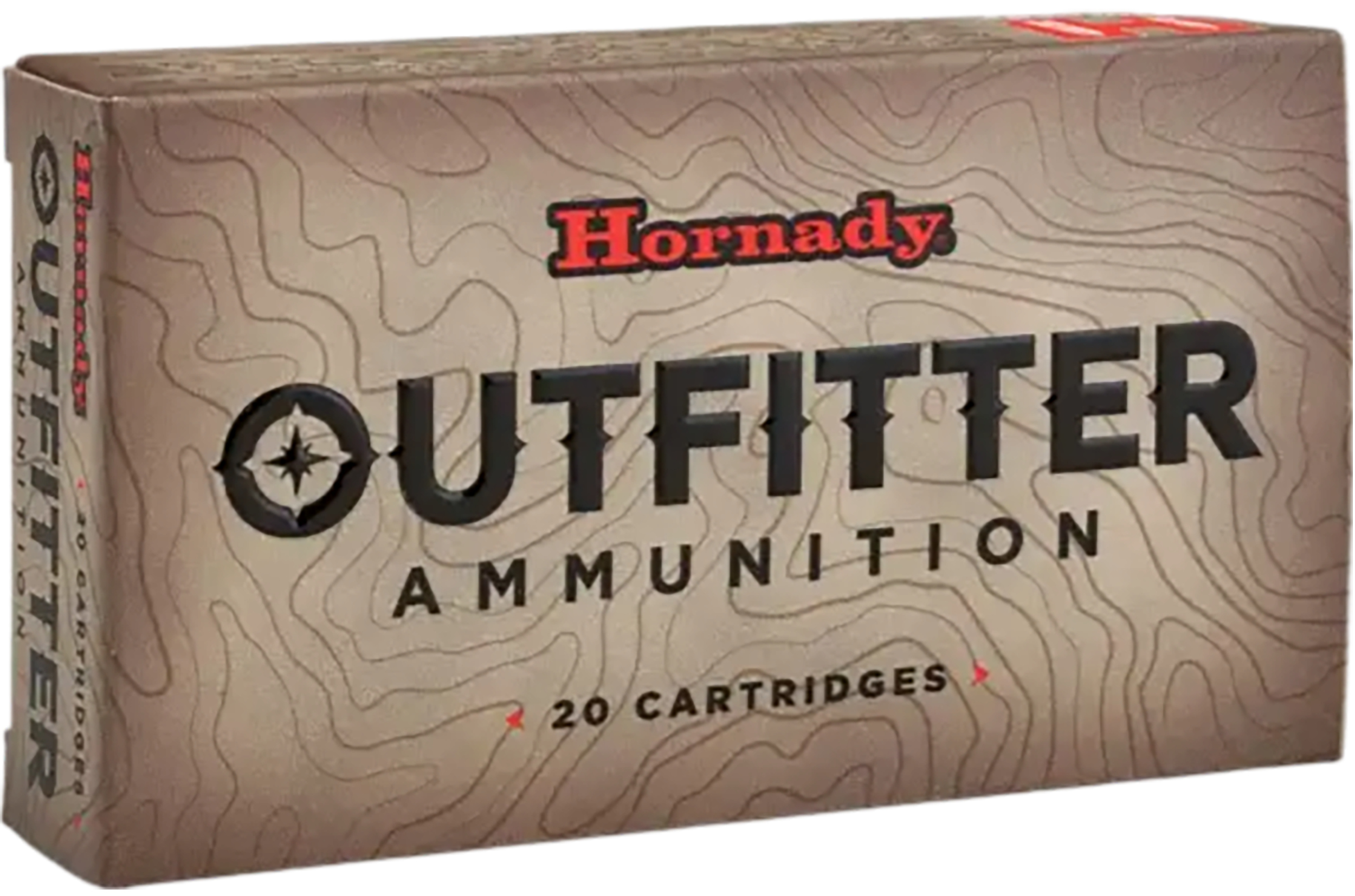 Hornady Outfitter Rifle Ammunition 81622, 6.5 PRC, Copper Alloy eXpanding, 130 GR, 2975 fps, 20 Rd/bx