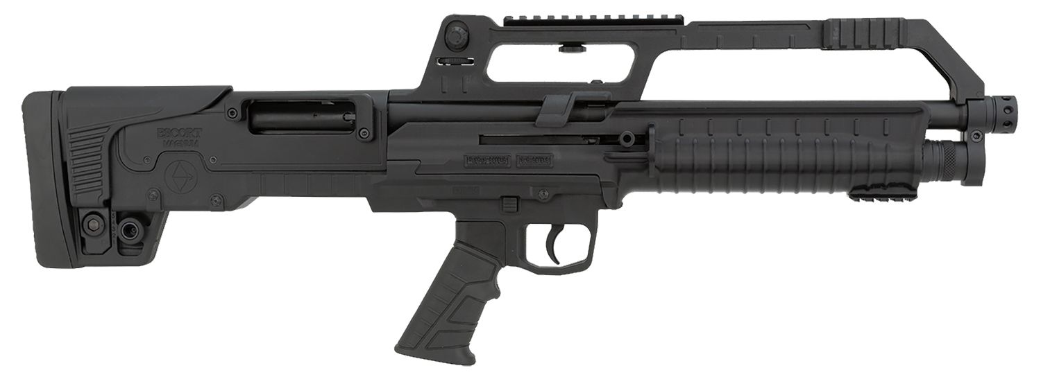 Escort Shotguns BullTac BullTac Semi-Auto Shotgun HEBA20180001, 18", 3" Chmbr, Bullpup w/Pistol Grip Synthetic Stock, 5 Rds