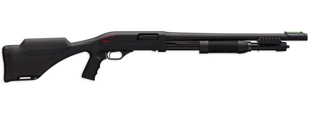 Winchester SXP Shadow Defender Pump Shotgun 512327395, 12 Gauge, 18", 3" Chmbr, Synthetic Black Stock, 5 Rds