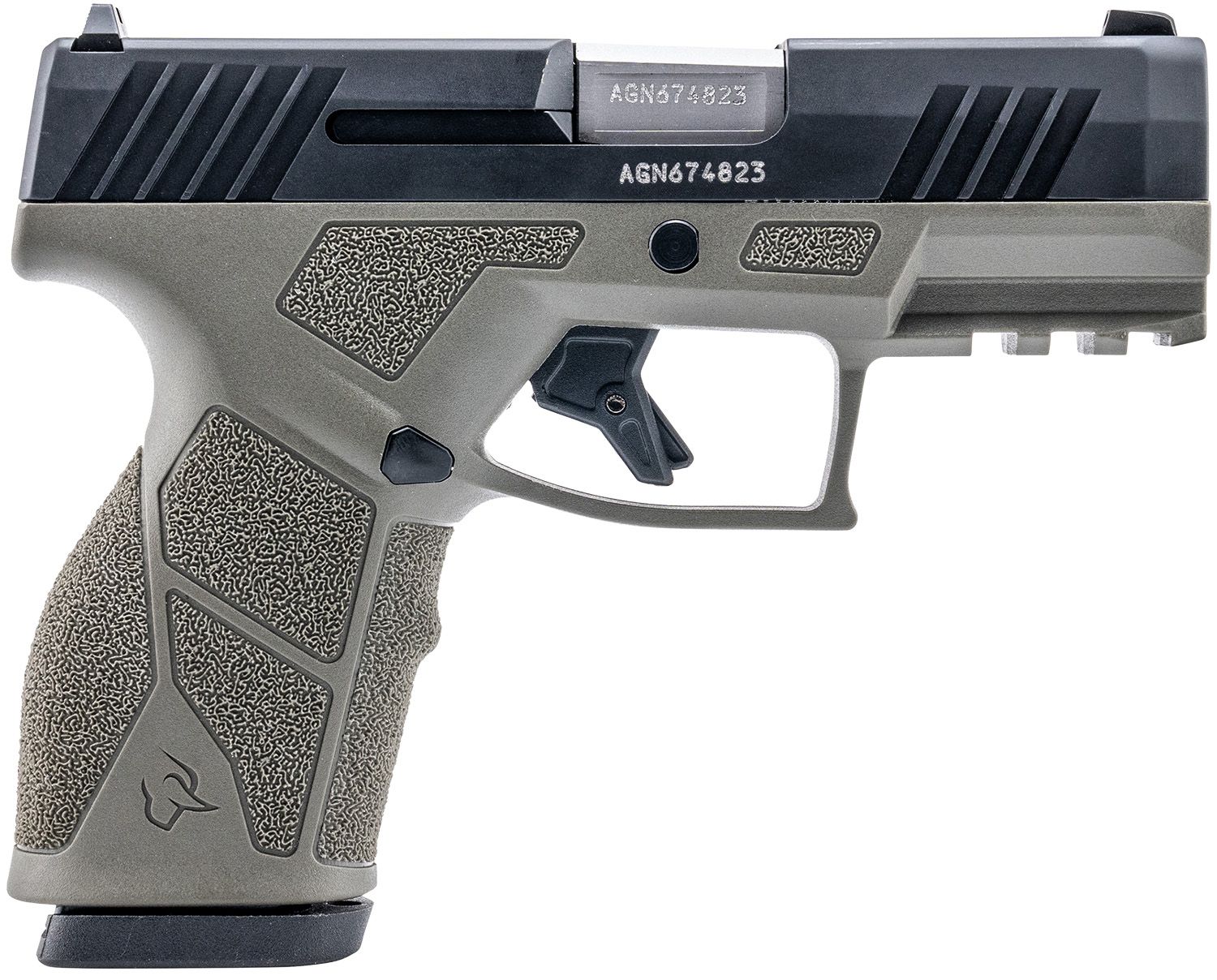 Taurus GX2 Pistol 1-GX2931O-10, 9mm, 3.37in, Polymer Grips, OD Green Finish, 10 Rds