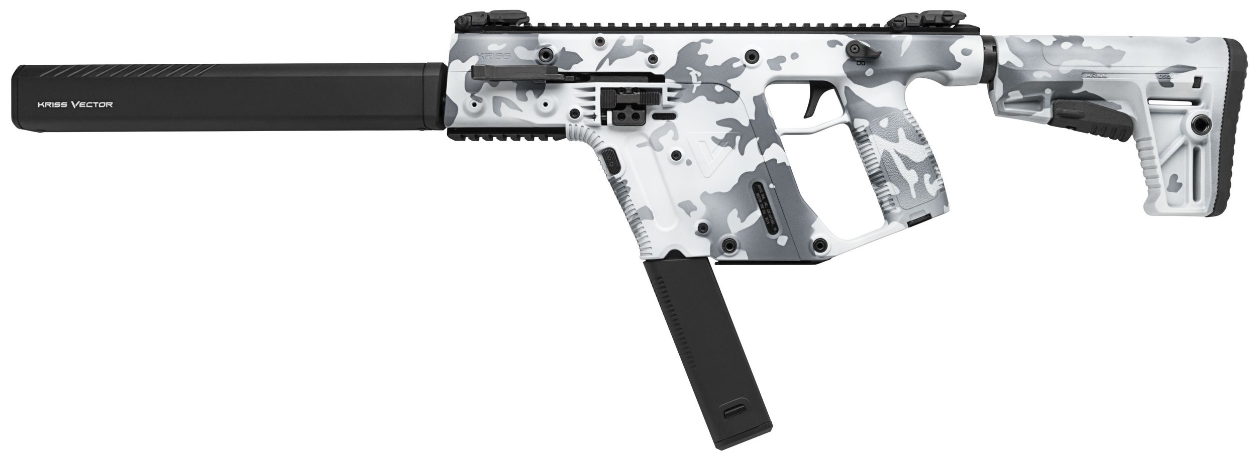 Kriss USA Vector CRB Rifle KV10-CMCALP20, 10mm, 16", Collapsible 6-position Adjustable Stock, 33 Rds