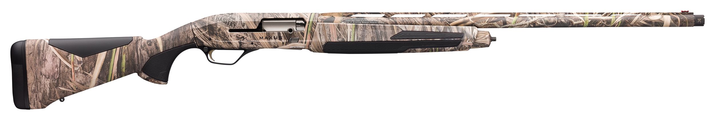Browning Maxus II MOSGH Semi-Auto Shotgun 011701205, 12 Gauge, 26", 3.5" Chmbr, Mossy Oak Shadow Grass Habitat Camo Stock, 4 Rds