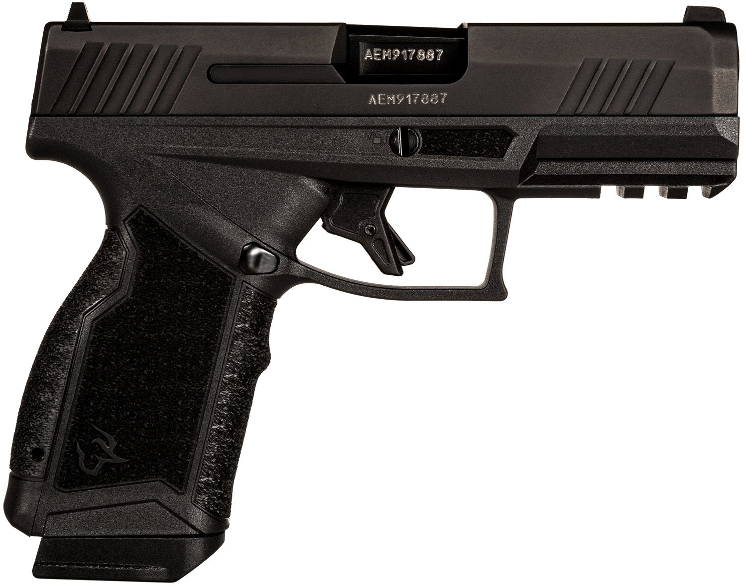 Taurus GX4 Carry Pistol 1-GX4CR941-10, 9mm Luger, 3.70in, Black Polymer w/Interchangeable Backstrap, Black Finish, 10 Rds