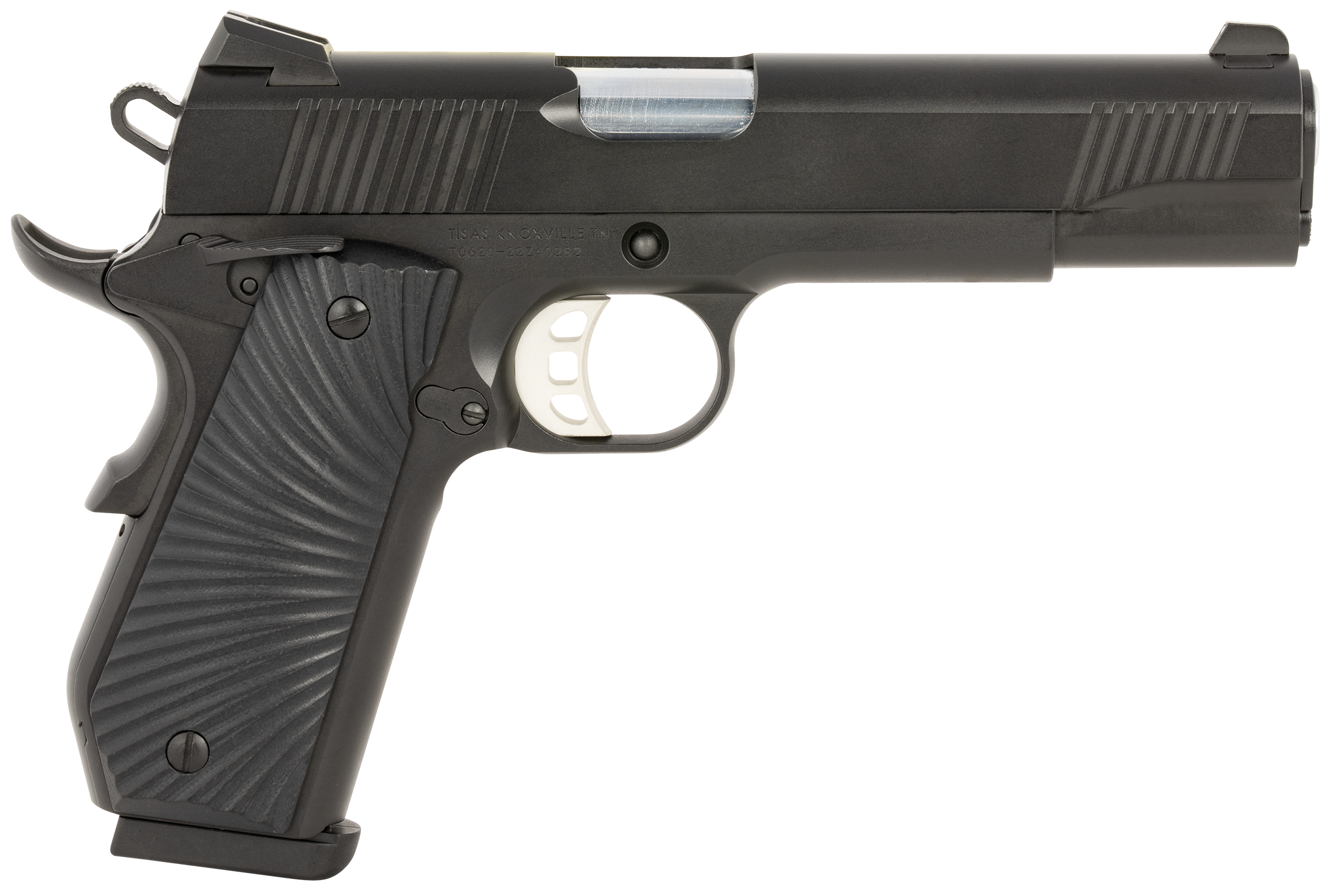 Tisas 1911 Duty Stingray Pistol 10100502, 45 ACP, 5in, Black