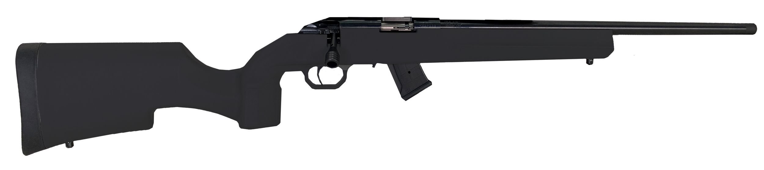 Howa M1100 Rimfire Rifle HRF22LRB, 22LR, 18", Synthetic Black Stock, 10 Rds