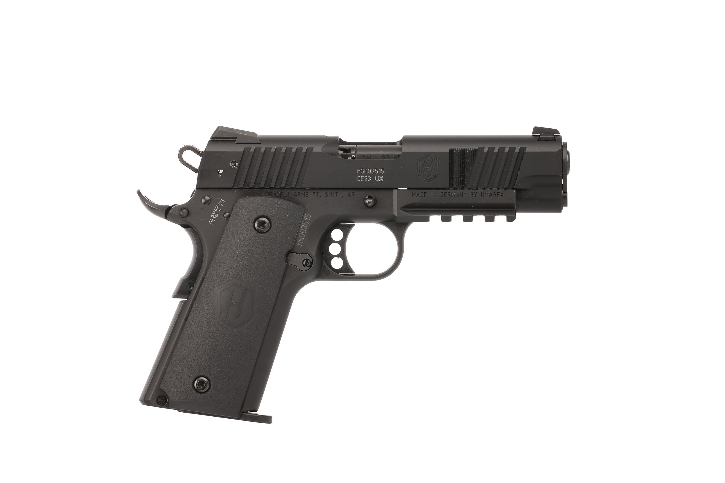 Walther Hammerli Forge H1 Pistol 5801010, 22LR, 4.25in, Black Rubber Grips, 10 Rds