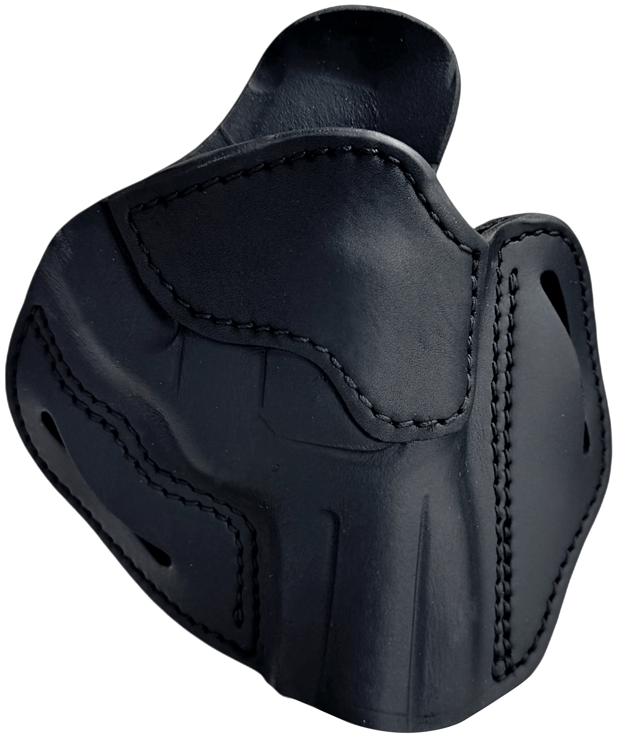 1791 Gunleather Revolver Holster, Stealth Black, Right Hand, Size 4.3 (RVH43SBLR)