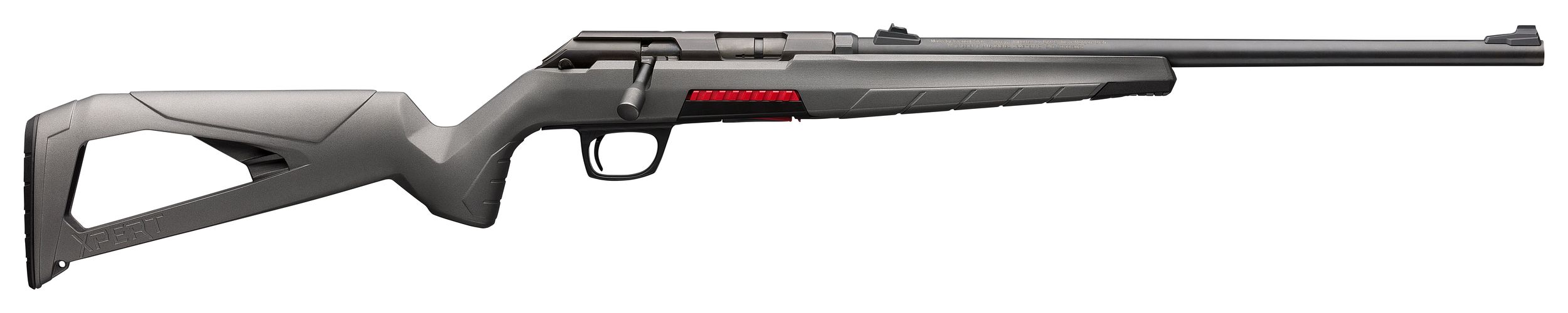 Winchester XPERT Bolt-Action Rifle 525200186, 17 WSM, 18", Synthetic Gray Stock, 8 Rds