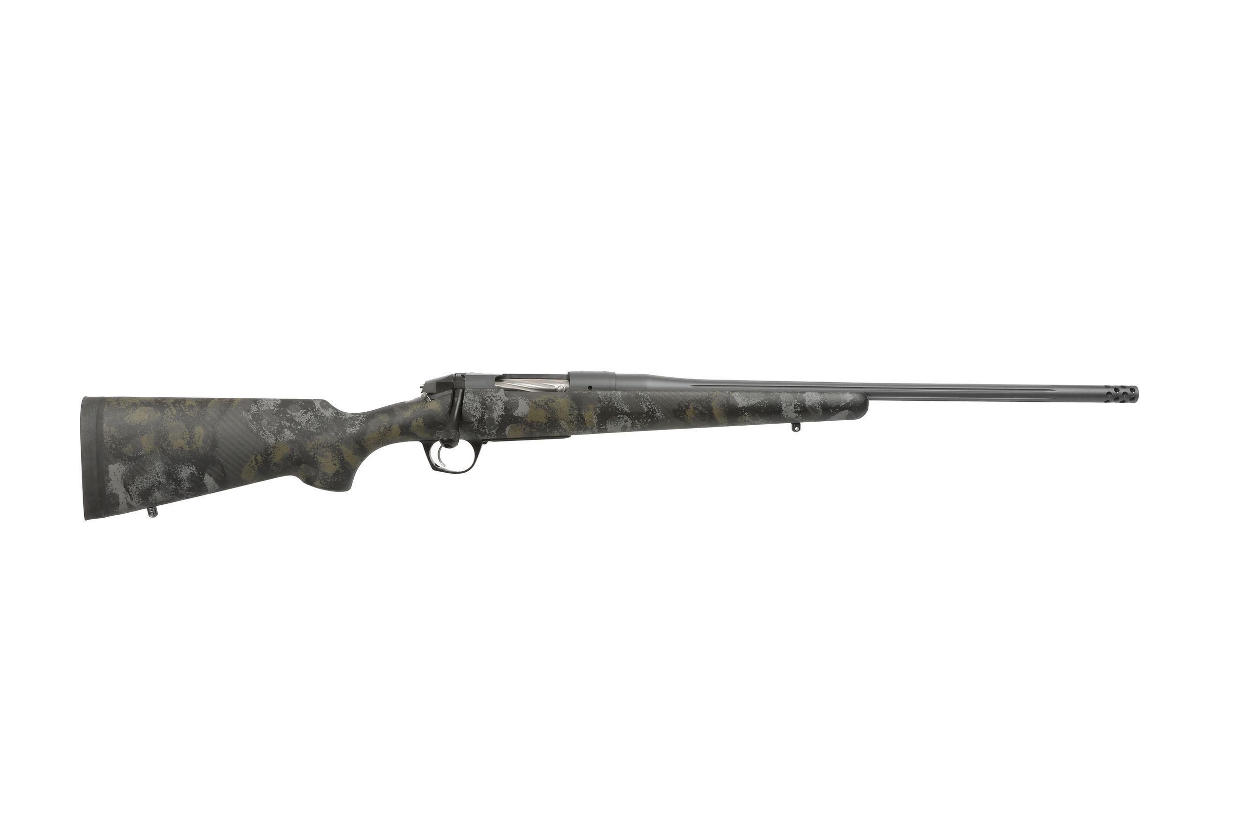 Bergara Canyon Rifle BPR26-308FP, 308 Win, 20", Carbon Fiber Swamper Rogue Camo Stock, 4 Rds