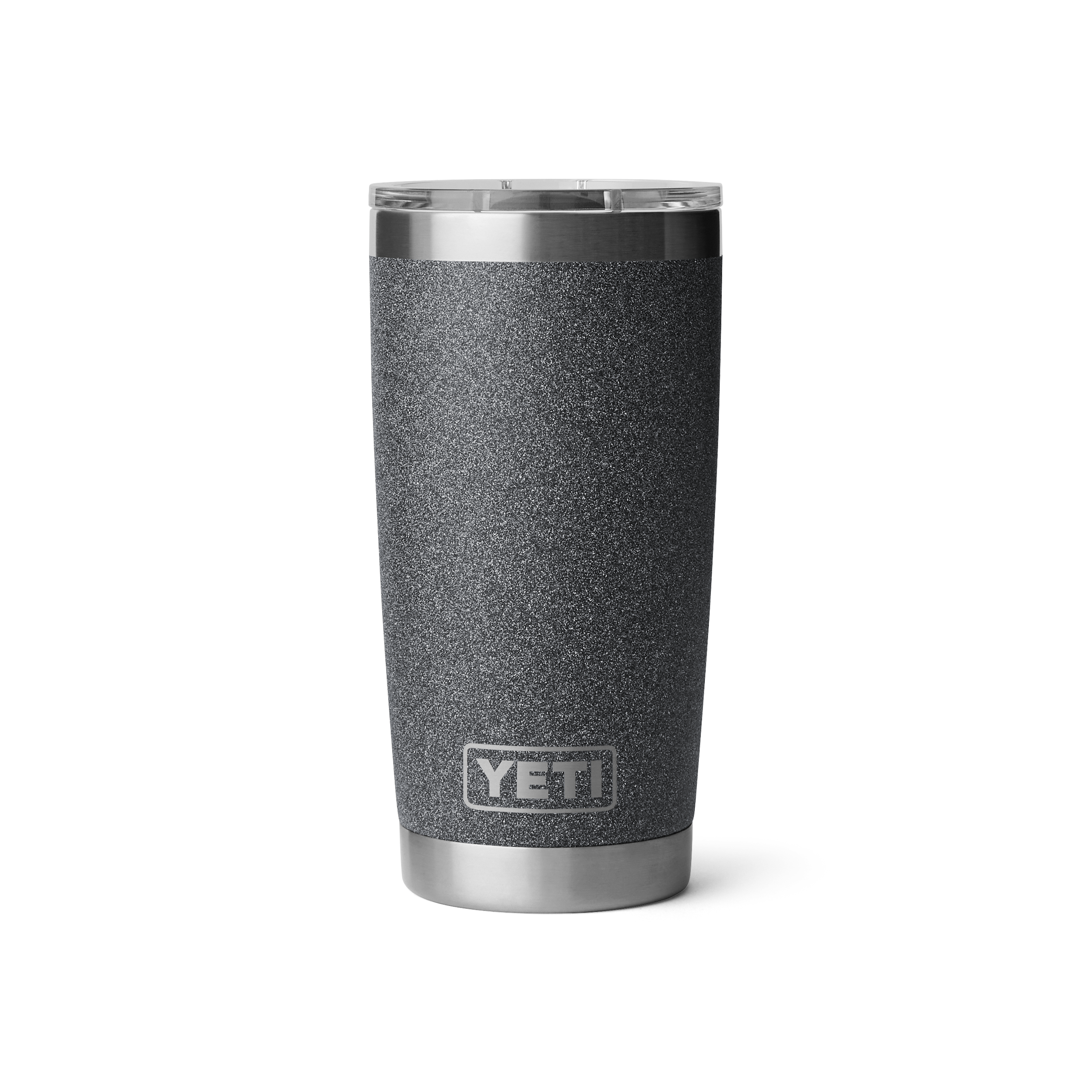 Yeti Rambler Tumbler 20oz Stainless Steel Cup, Black Stone (21071507593)