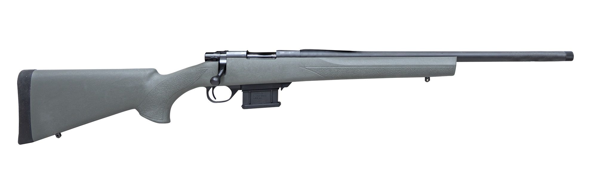 Howa M1500 Mini Action Rifle HMA70223, 223 Rem, 20", Synthetic Green HTI Stock, 10 Rds