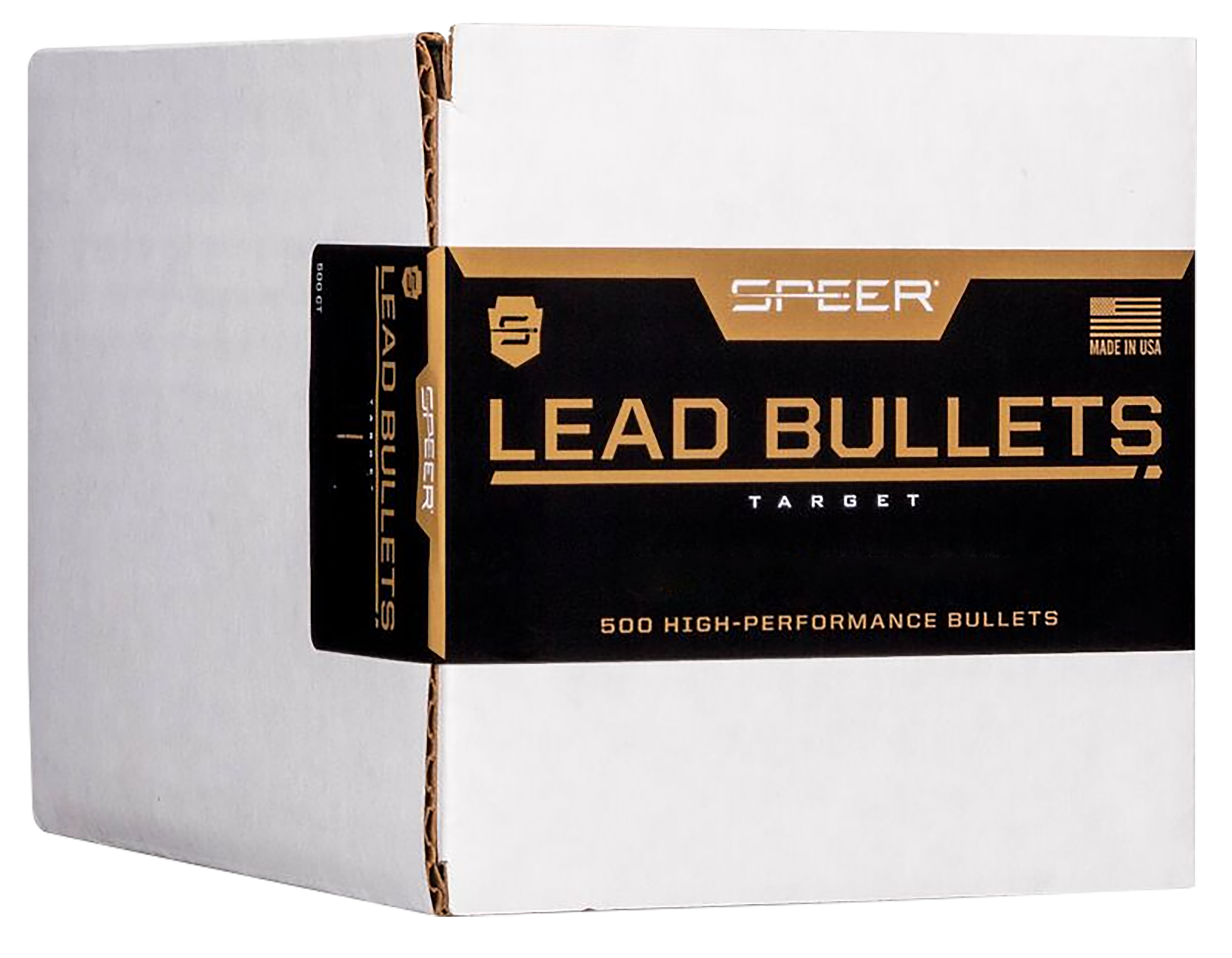 Speer 9MM 125 Grain Lead Round Nose Bullet 500/Box (4602), Not Loaded