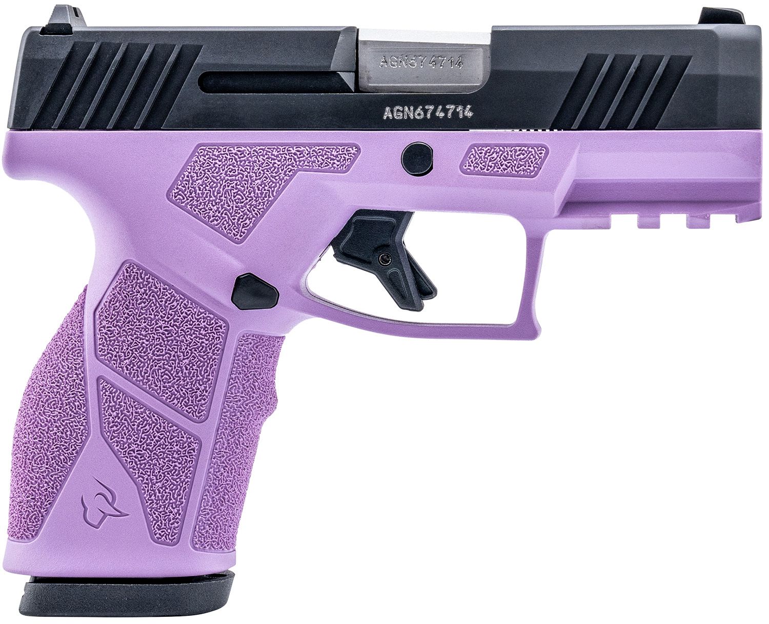 Taurus GX2 Pistol 1-GX2931LP-10, 9mm, 3.37in, Polymer Grips, Light Purple Finish, 10 Rds