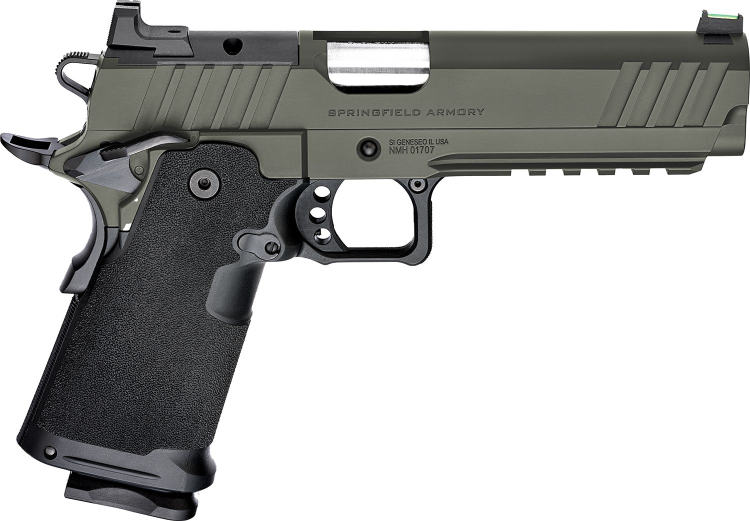 Springfield Prodigy DS Prodigy Optic Ready Pistol PH9117AOSBT-PKG, 9mm Luger, 4.25in, Black Polymer, Tungsten Finish, 17 Rds