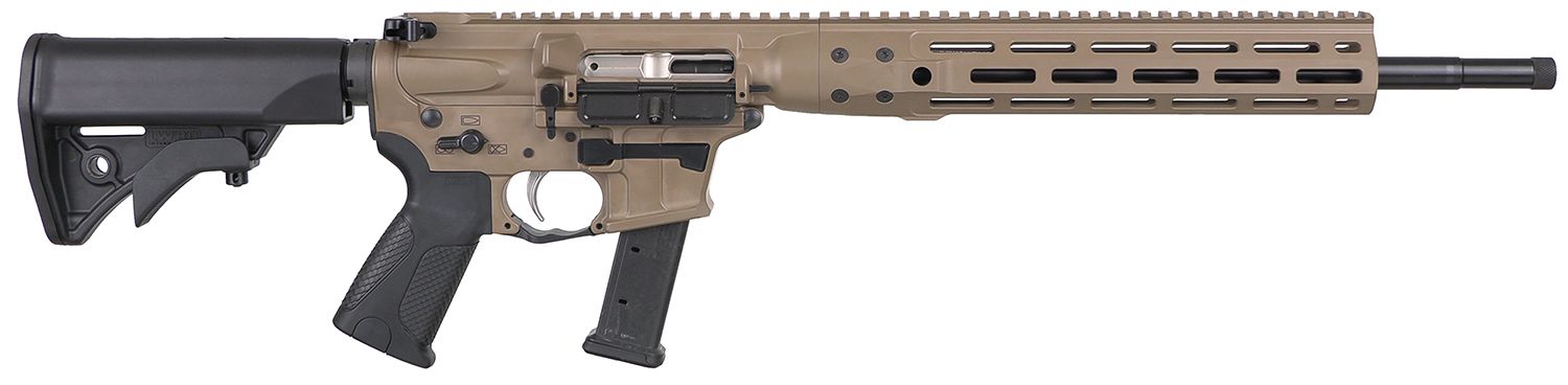 LWRC International IC-9 Rifle ICR9CK16, 9mm Luger, 16", Adjustable, 33 Rds