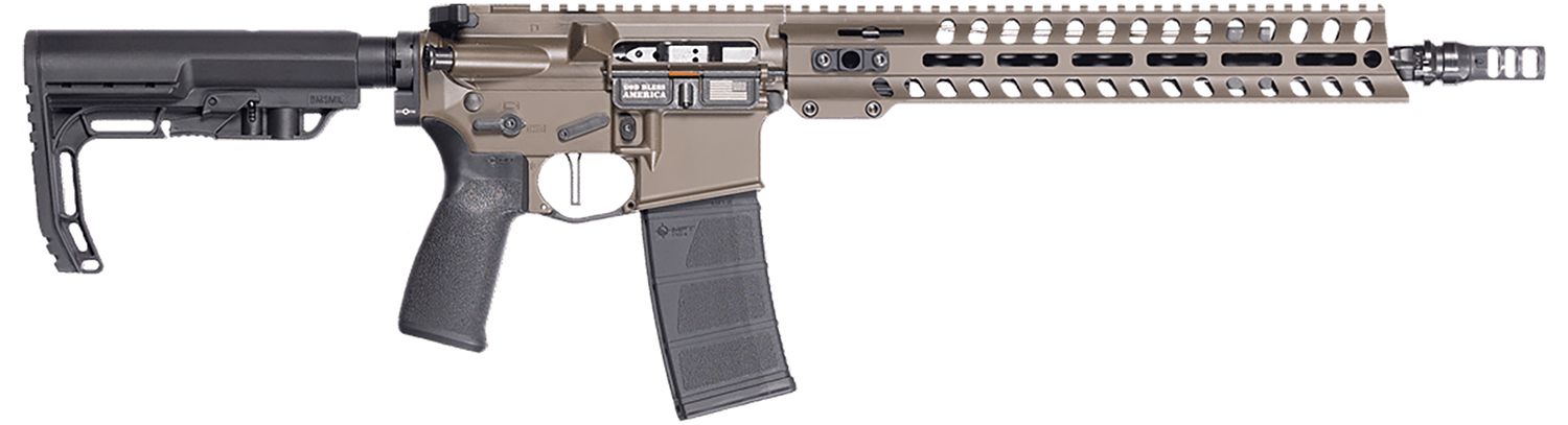 Patriot Ordnance Factory Minuteman Rifle 02047, 5.56 NATO, 13.75", 6 Position Stock, 30 Rds