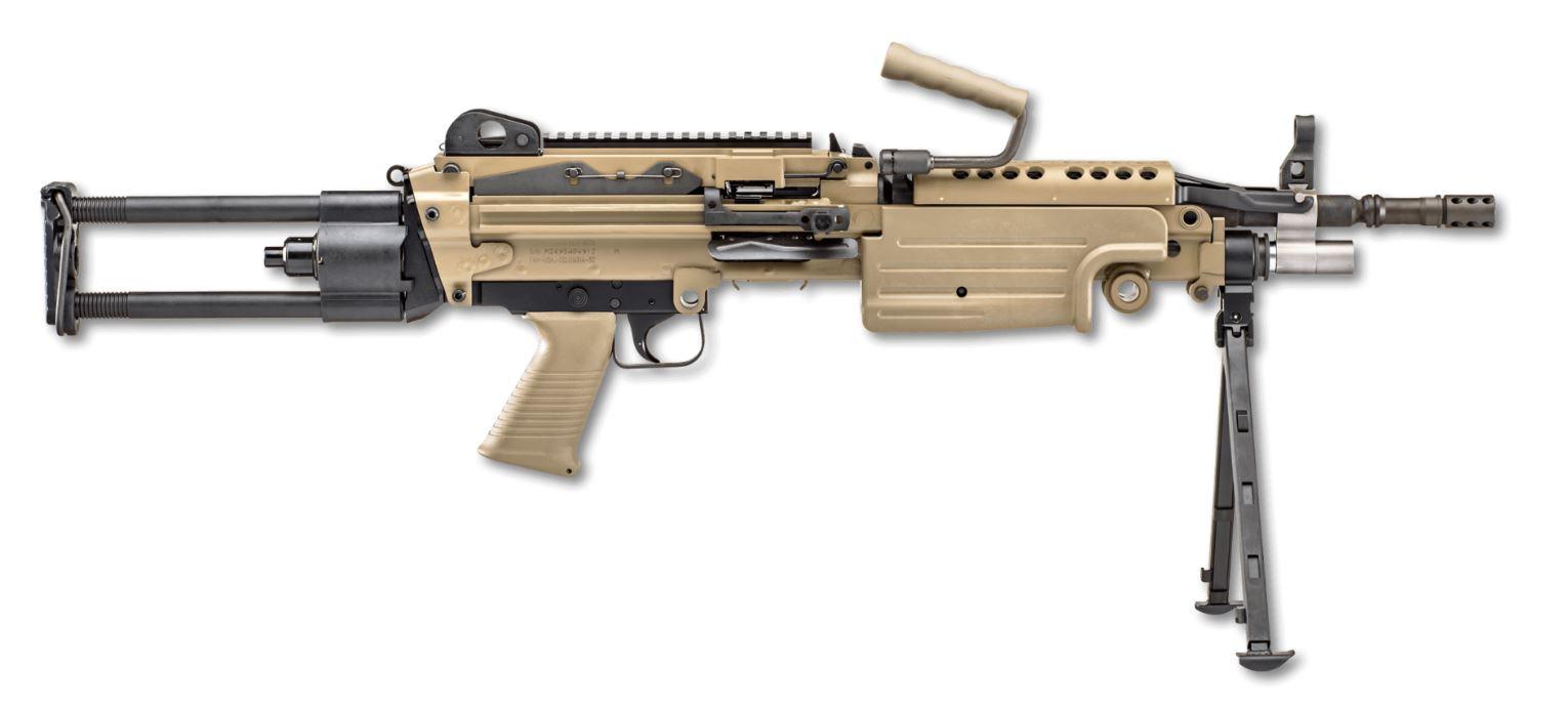 FN Herstal M249S Para Semi-Auto Rifle 46100172, 5.56x45mm NATO, 16.10", Includes Bipod/Carry Handle, 30 Rds