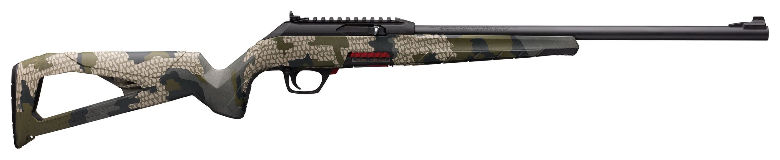 Winchester Wildcat Semi-Auto Rifle 521119102, 22LR, 18", Kuiu Verde Camo Stock, 10 Rds