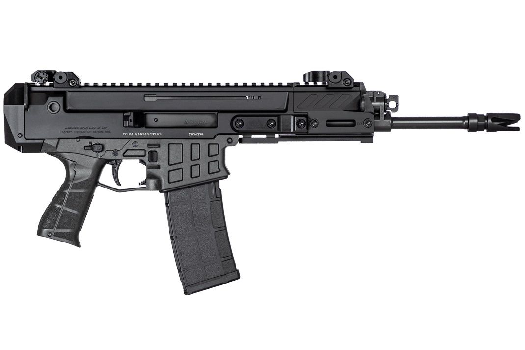 CZ Bren 2 MS Pistol 91451, 5.56 NATO, 11in, Polymer Frame, Ambidextrous, 30 Rds