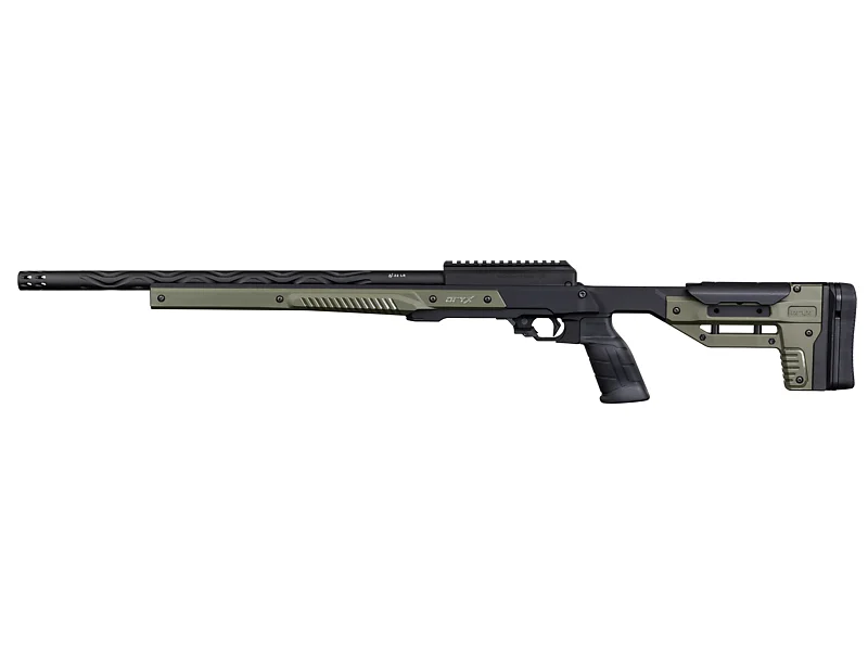 Volquartsen VF-ORYX Rimfire Rifle VCS-0526, 22 LR, 20.5", OD Green Oryx Chassis Stock, Snake-Fluted Bull Barrel, Rapid Magazine Release, 10+1