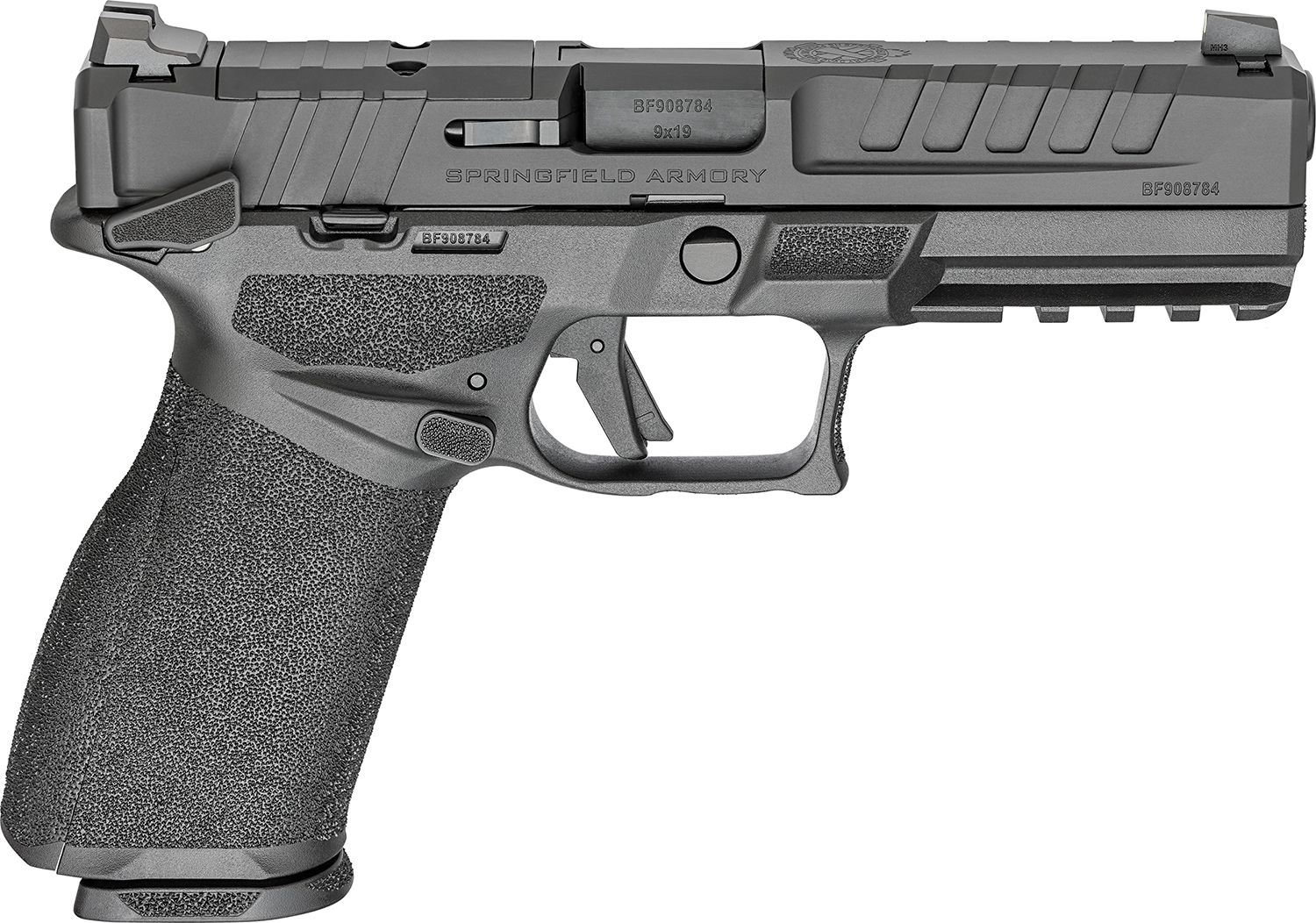 Springfield Echelon Pistol EC9459BMSLCU, 9mm, 4.50in, Black Polymer Finish, 10 Rds