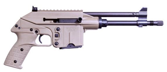 Kel-Tec PLR-16 Pistol PLR16TAN, 223 Rem, 9.2in, Tan Polymer Grips, 10 Rds