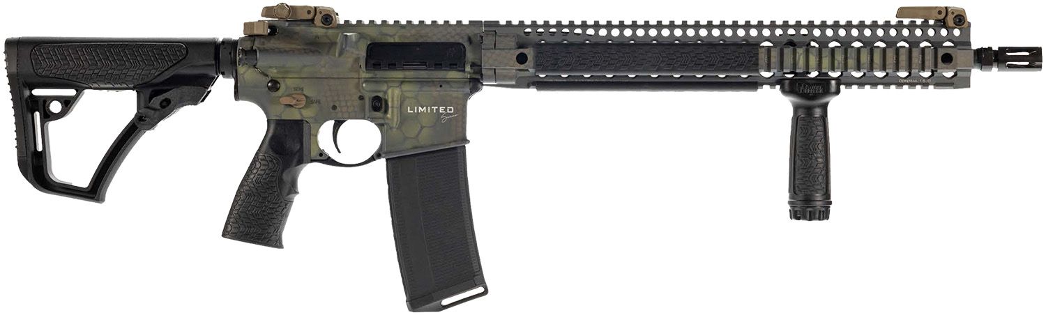 Daniel Defense DDM4 V9 *CA Compliant Rifle DLRLIMSER-002, 5.56 NATO, 16", DD Buttstock Stock, 32 Rds