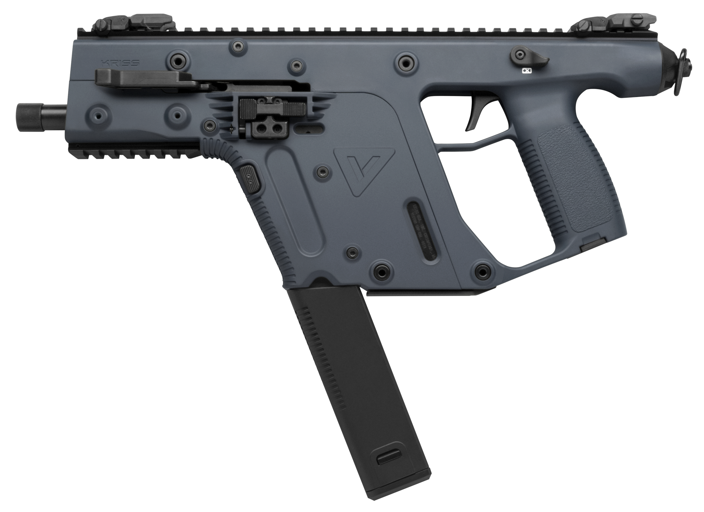 Kriss USA Vector SDP Pistol KV45-PCG20, 45 ACP, 5.5in, Combat Grey Polymer, 30 Rds