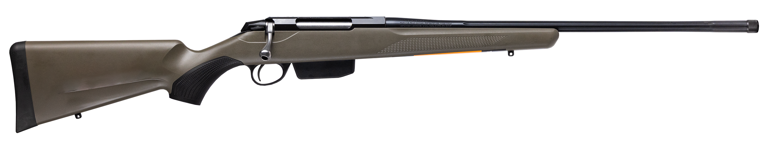 Tikka T3x Superlite Bolt Action Rifle JRTXGSL31922MT, 6.5 PRC, 22.4" Threaded, Green Fixed Stock, 4 Rds