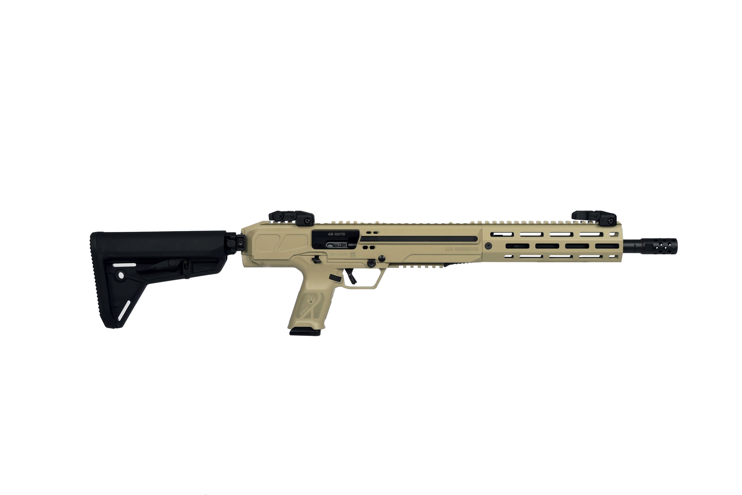 Ruger LC Carbine Rifle 19313, 45 ACP, 16.25", Collapsible/Folding Magpul Stock, Desert Verde Finish, 13 Rds