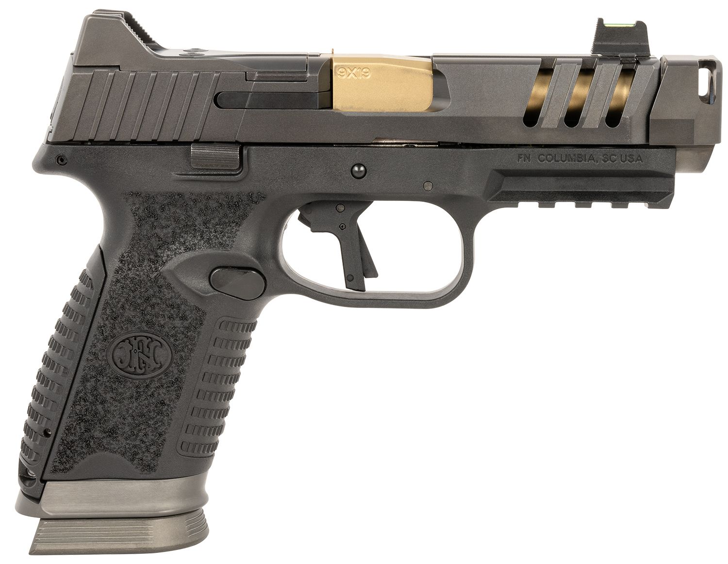 FN Herstal 509 CC Edge XL Optic Ready Pistol 66101715, 9mm Luger, 4.20in, Black Finish, 10 Rds