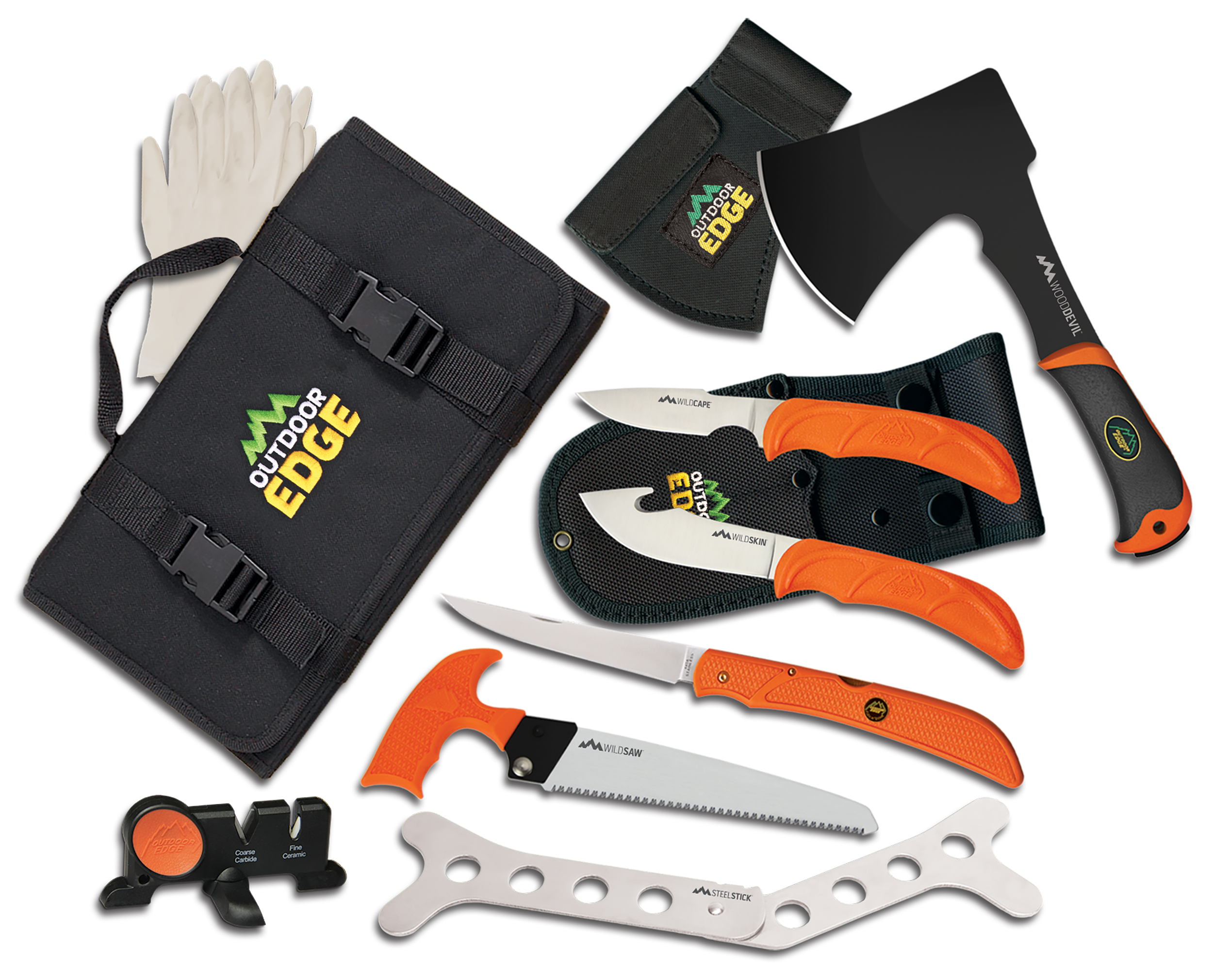 Outdoor Edge Outfitter Cleaning Kit  8 Piece Set  (OF1)