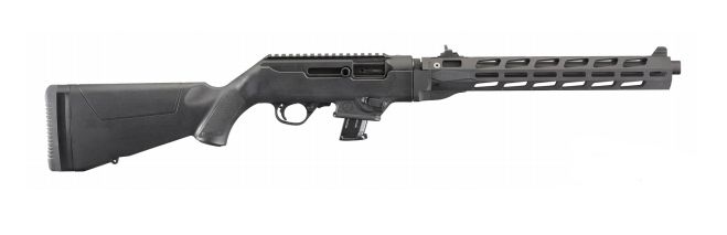 Ruger Pistol Caliber (PC) Carbine Rifle 19116, 9mm, 16.12" Fluted BBL, Synthetic Black Stock, 10 Rds