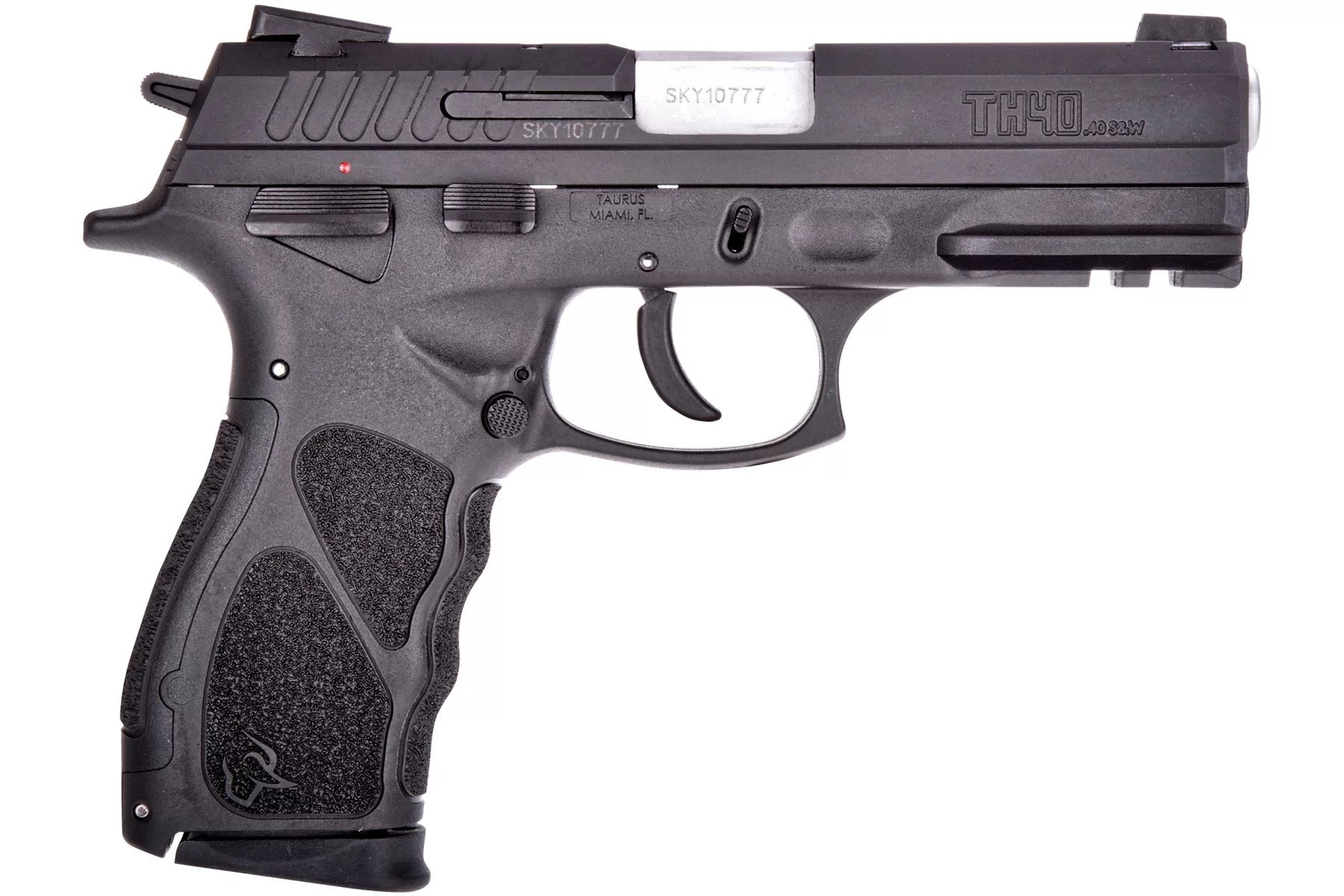 Taurus TH40 Pistol 1-TH40041-10, 40 S&W, 4.27in, Black Polymer Grips, 10 Rds