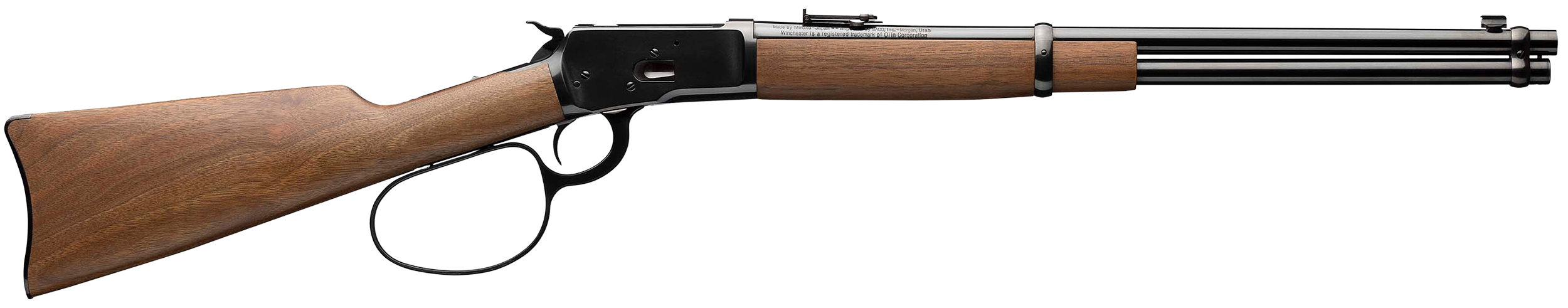 Winchester 1892 Large Loop Carbine Rifle 534190141, 45 Colt, 20 in, Satin Stock, Blued Finish