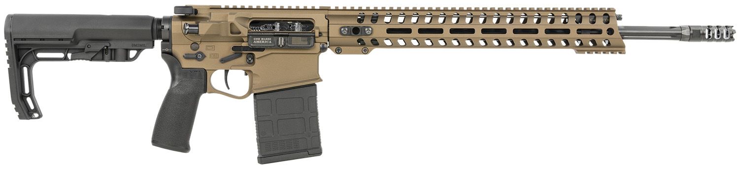 Patriot Ordnance Factory Revolution DI Gen4 Rifle 01807, 308 Win, 18.50", Adjustable Black Stock, 20 Rds