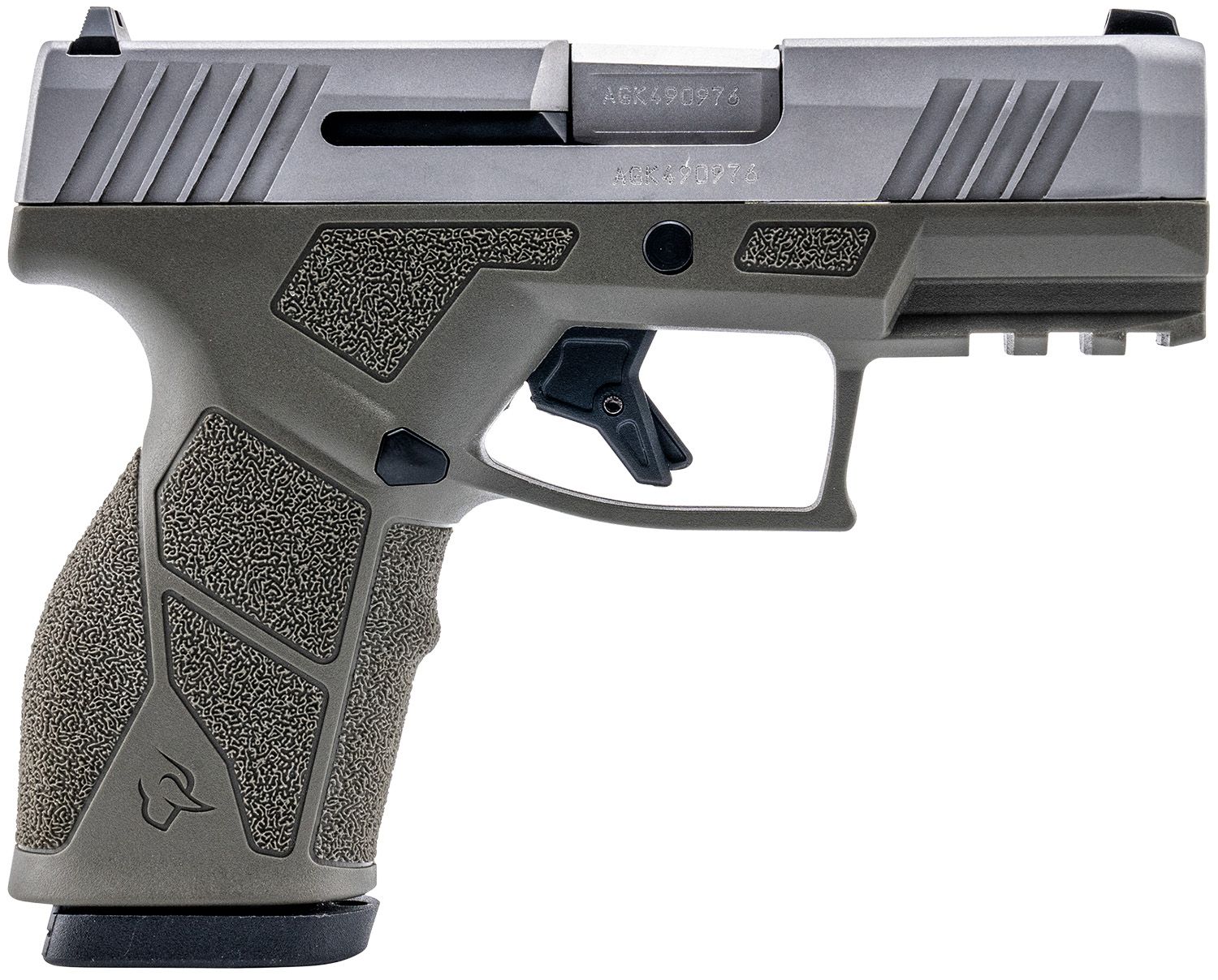 Taurus GX2 Pistol 1-GX2939O-10, 9mm, 3.37in, Polymer Grips, OD Green Finish, 10 Rds